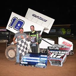 Marcus Thomas Tops ASCS Elite Outlaw At Texarkana 67