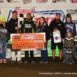 Lakeside Speedway (Kansas City, KS) – United States Modified Touring Series – Kansas City Sizzler – October 8th, 2022. (Todd Boyd photo)