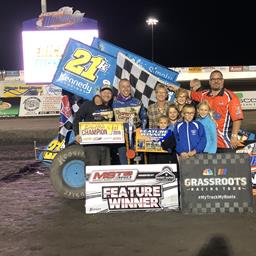 Kennedy and Mueller Earn First Wins of Season at Jackson Motorplex During Big Country 107.7 Night of DeKalb/Asgrow 360 Nationals