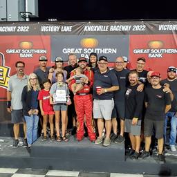 Sam Hafertepe, Jr. Triumphant In 360 Knoxville Nationals Opener!