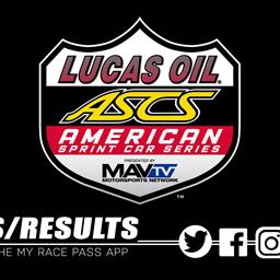 Lineups/Results - I-30 Speedway | 34th Short Track Nationals | Night 1
