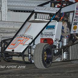 Peck Garners Four Straight Top-Ten Finishes in POWRi Action
