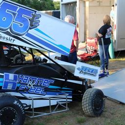 Elliott Gets Highbanks Hustle Practice, Finishes Fourth