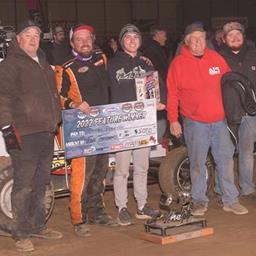 Daniel Robinson Victorious with POWRi National Midgets in Junior Knepper 55