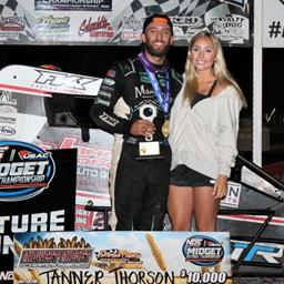 Thorson Takes Self-Owned Team to USAC National Midget victory at Jefferson County
