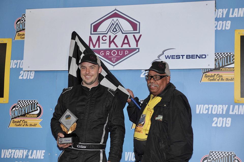 Ryan Giles Holds off Thomas Kennedy for the win at Knoxville!