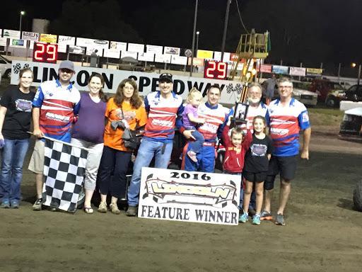Bruns WINS Lincoln Speedway