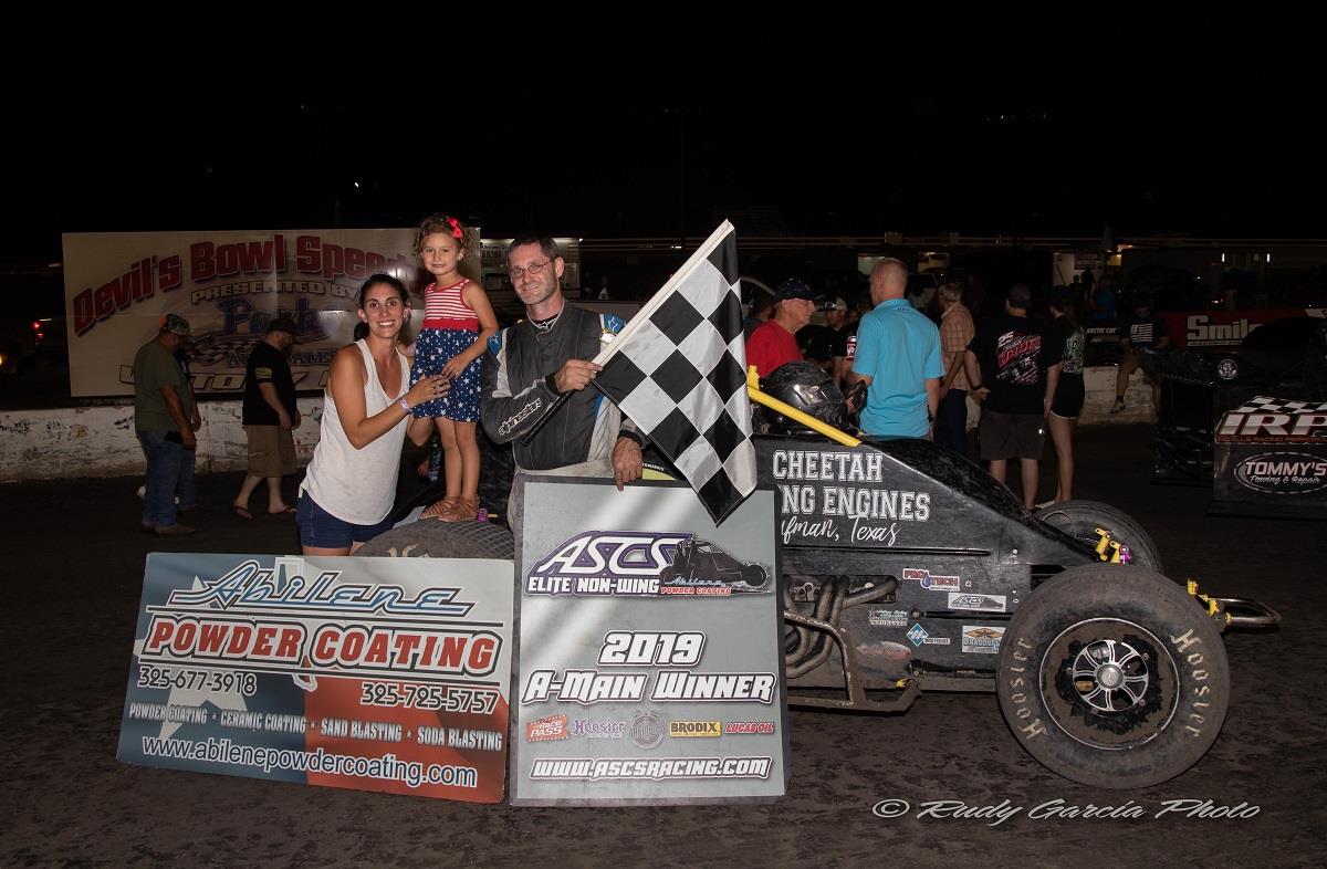 Justin Zimmerman Tops ASCS Elite Non-Wing At Devil’s Bowl Speedway
