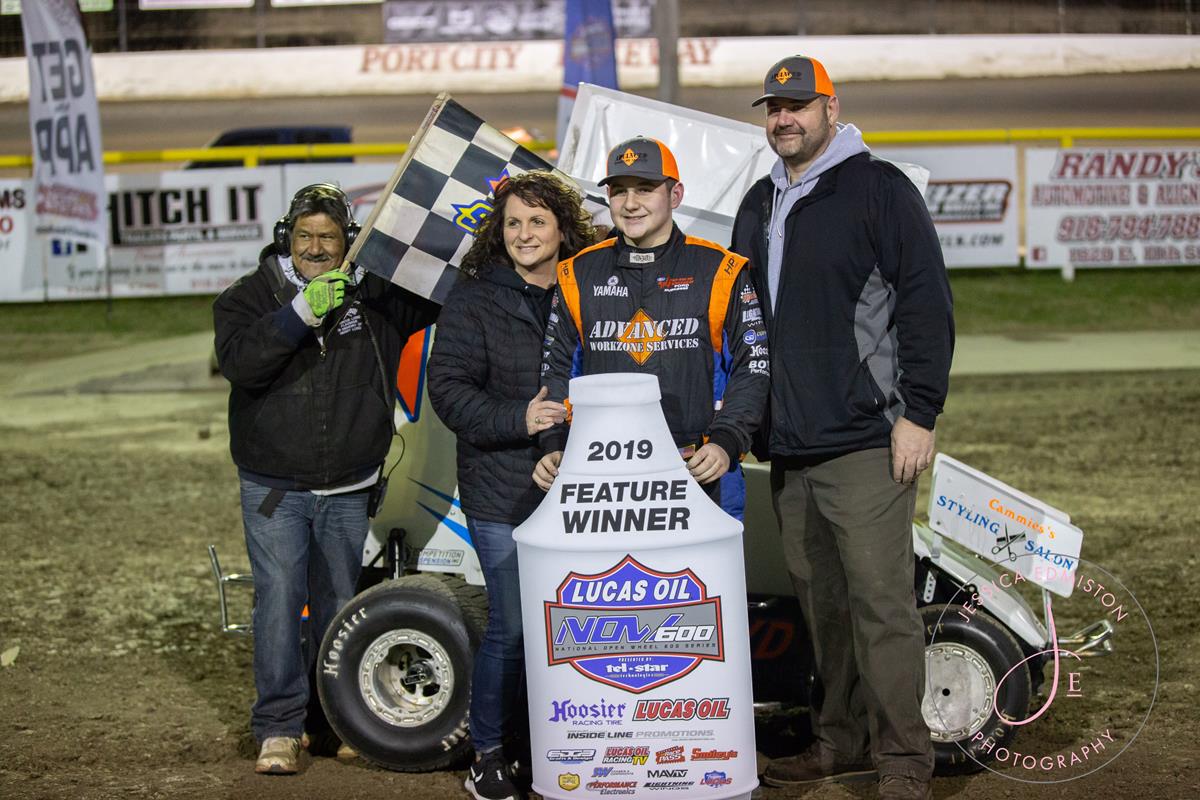 Andrews, Goodman and Gaddy Record Lucas Oil NOW600 Series Wins at Port City During 3rd annual Oil Capital Clash Opener