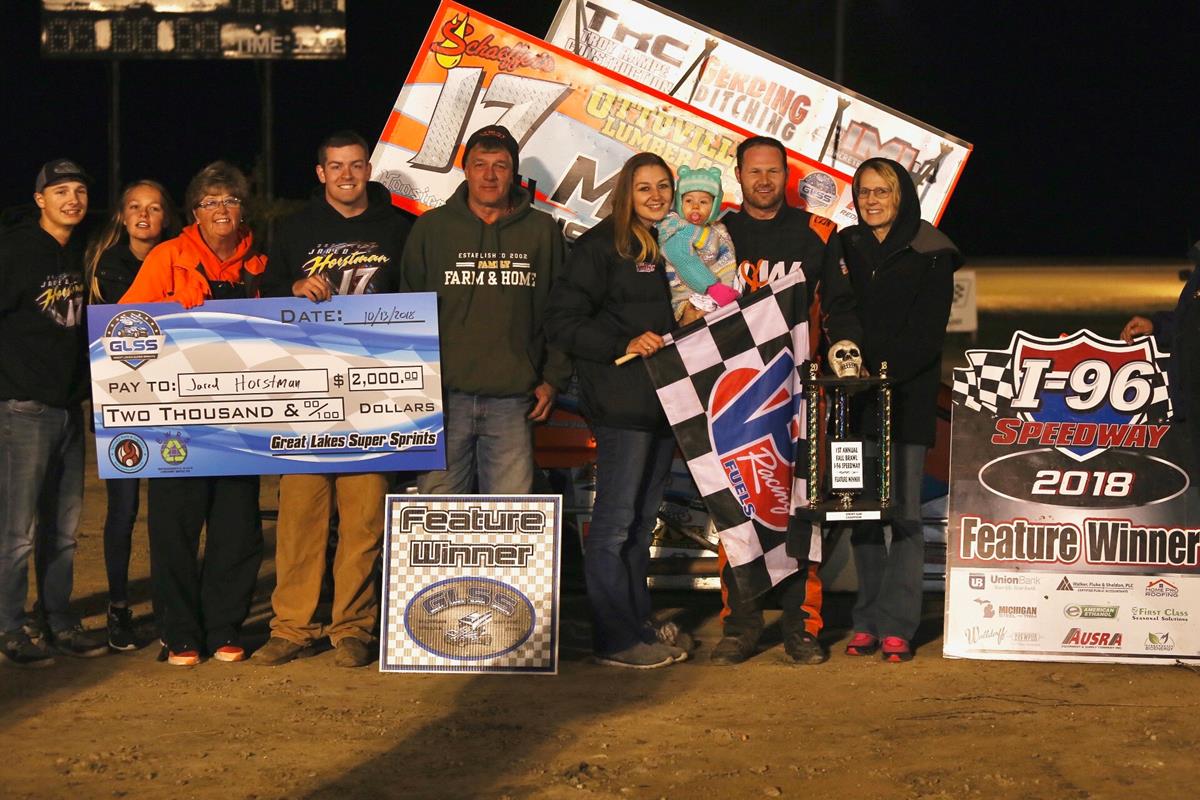 HORSTMAN WINS IN FALL BRAWL