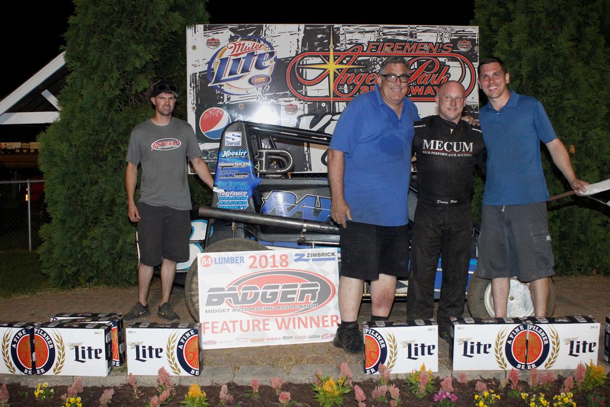 "Ray returns to Angell Park victory lane"