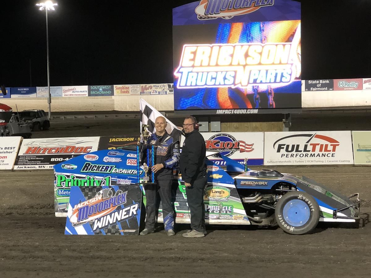 Hatlestad, Probst, Thompson and Devries Open Jackson Motorplex IMCA Nationals With Wins