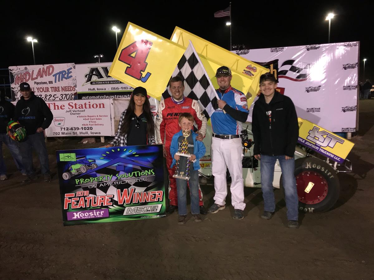 Lee Grosz tops MSTS action at Rapid Speedway