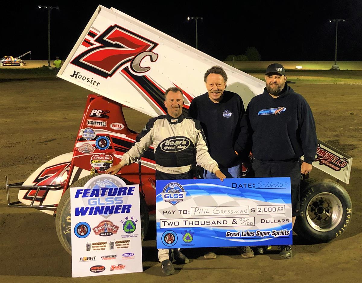 GRESSMAN WINS 1ST OF SEASON AT I-96