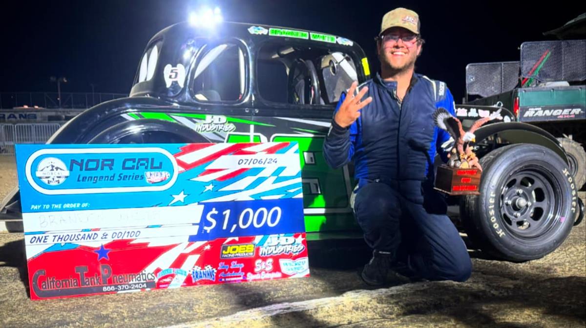 Nor Cal Legends Winner, Brandon White