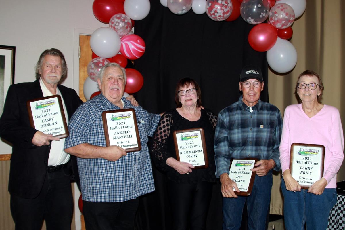 2021 Redwood Acres Raceway Inaugural Hall Of Fame Class
