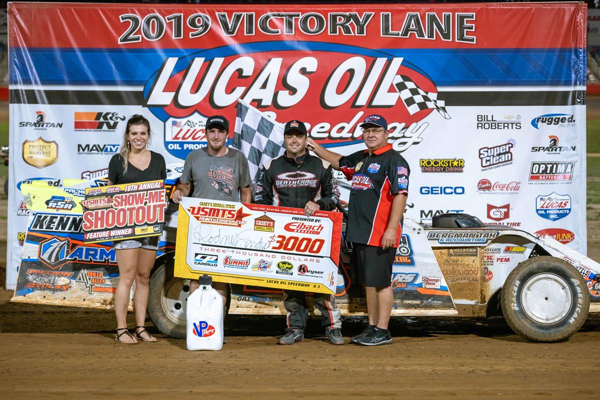 Sanders captures 10th annual USMTS Slick Mist Show-Me Shootout at Lucas Oil Speedway