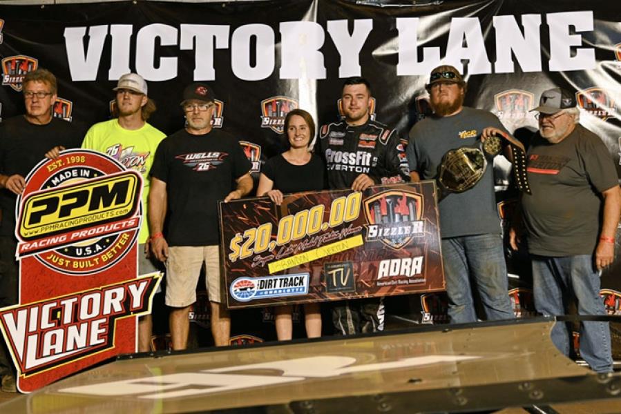 Dirt Track at Charlotte (Concord, N.C.) - Carolina Sizzler - July 18th, 2021. (Kevin Ritchie photo)