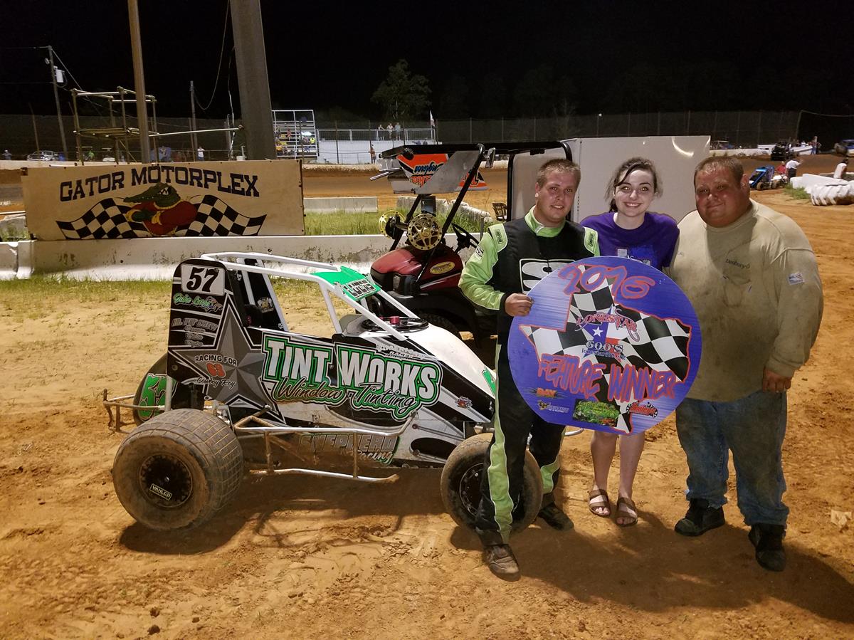 Lucas, Tipton, Townsend Park it in Victory Lane