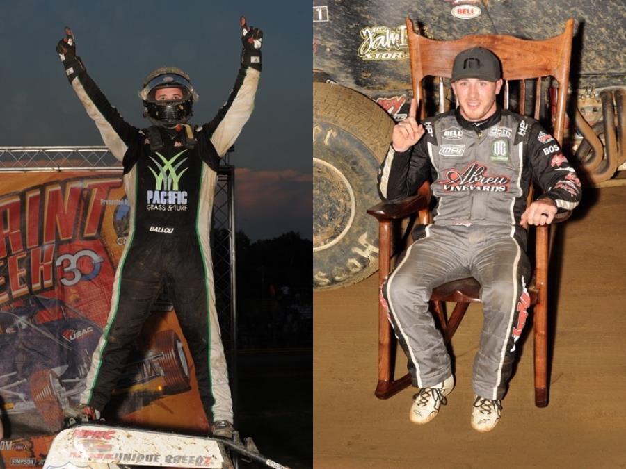 BALLOU BAGS PUTNAMVILLE FINALE; THOMAS TAKES INDIANA SPRINT WEEK TITLE