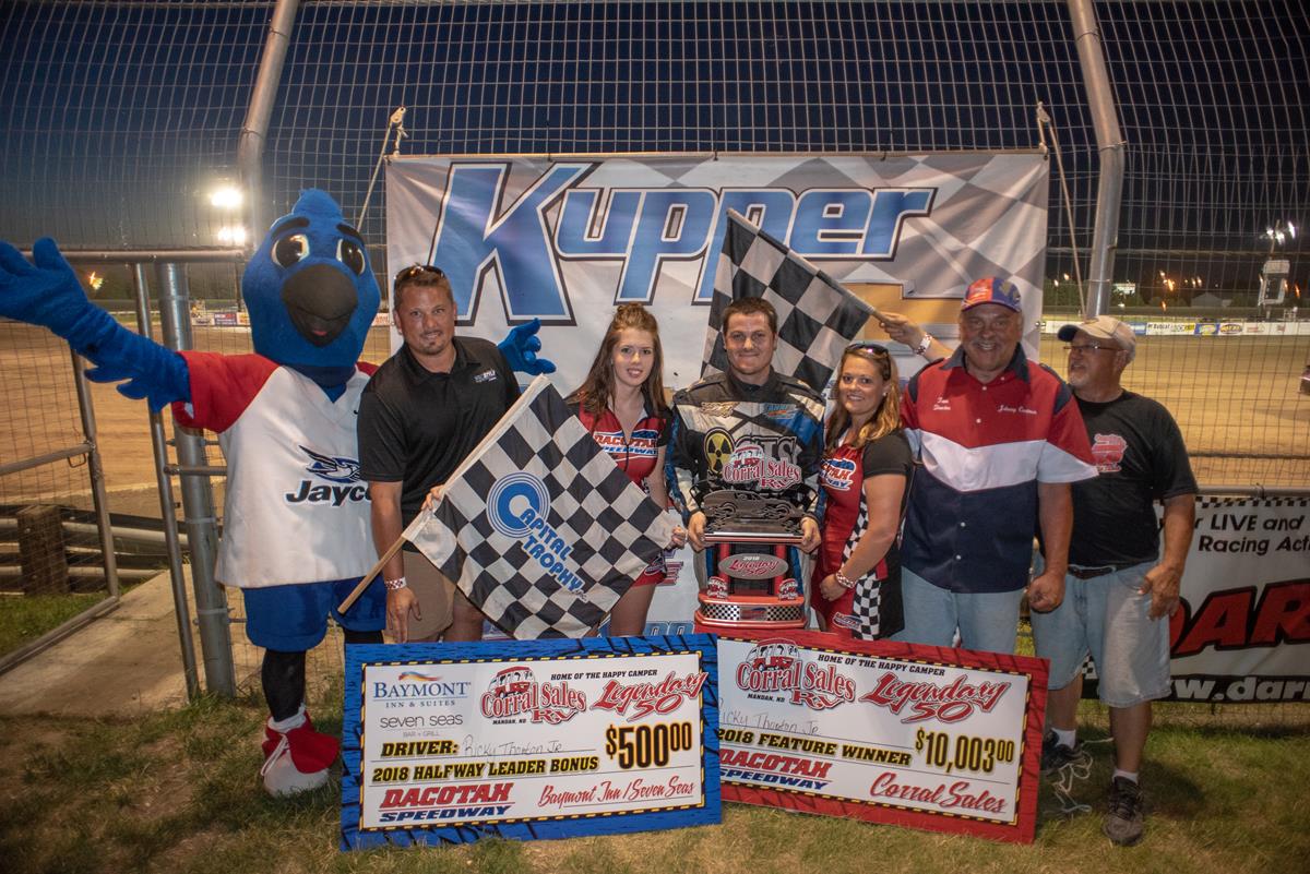 Thornton Jr Drives Away $10,003 Richer