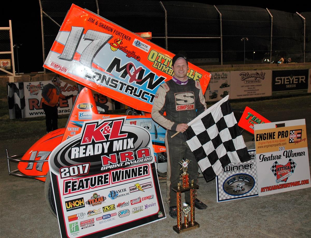 Horstman dominated return of 360 sprints to Attica