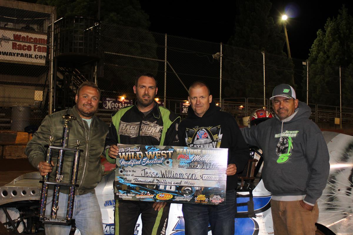 Jesse Williamson Wins Wild Feature At Banks; First Repeat Winner Of 2018