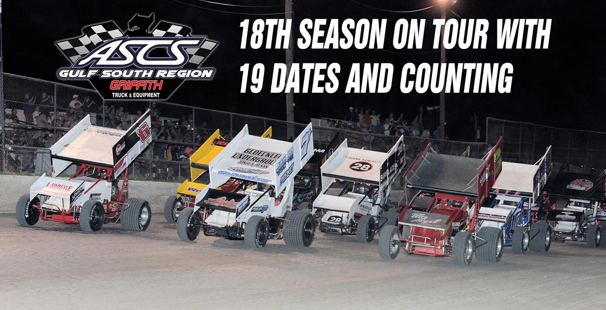 ASCS Gulf South Region Set For 18th Season In 2019