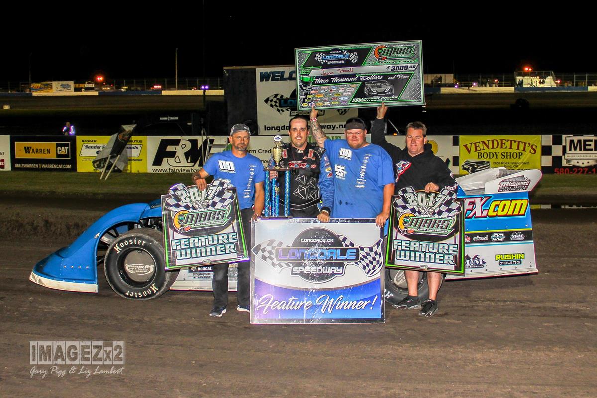 Stovall Sweeps MARS DIRTcar Series Action and Reeves, Elliott, Munoz and Scruggs Score Top Gun Series Wins at Longdale Speedway