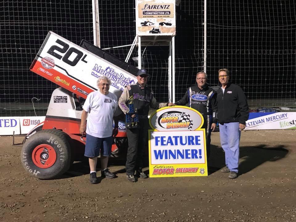 Lawson Racing wins at the Estevan Motor Speedway