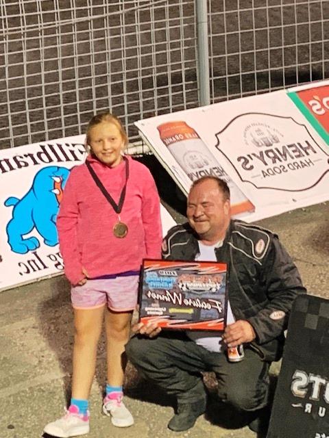 The #100 gets the clean sweep at Red River Valley Speedway