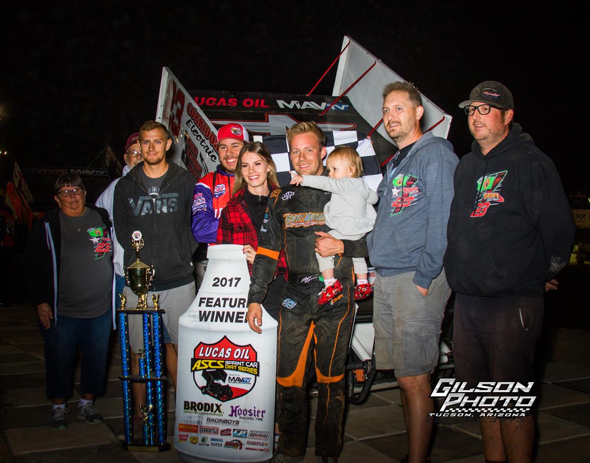Seth Bergman Triumphant In Lucas Oil ASCS Finale At Cocopah Speedway