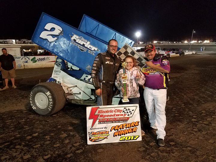 Logan Forler Wraps Up The Montana Round-up At Electric City Speedway