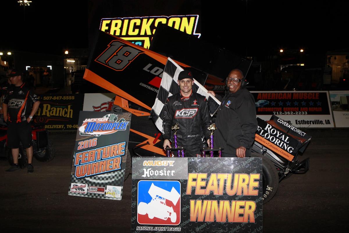Madsen Sweeps Double Features with Ballenger and Rustad Also Reaching Victory Lane at Jackson Motorplex