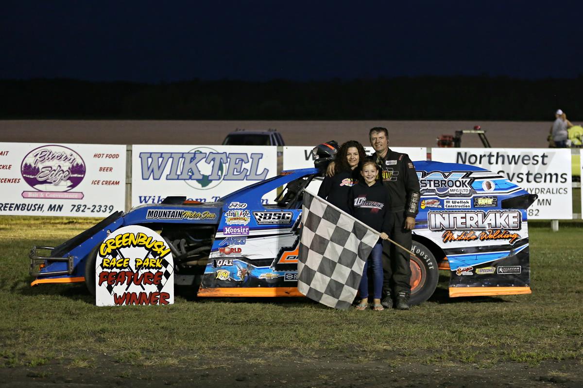 Alex Truscinski wins third in a row, Balcaen gets Late Model win at GRP.