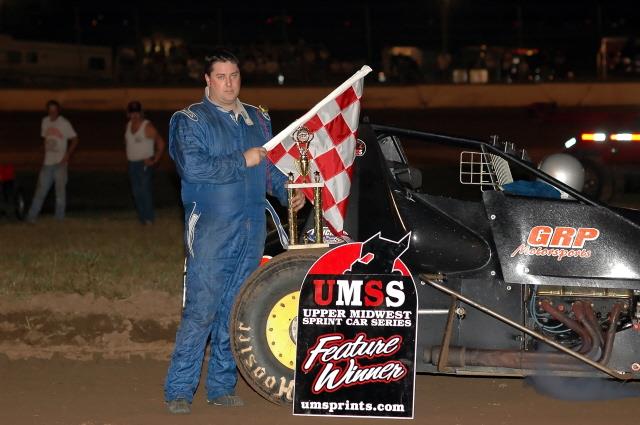 Rob Caho, Jr. Took the Opening Night TSCS Feature Win at St. Croix Valley Raceway July 29.