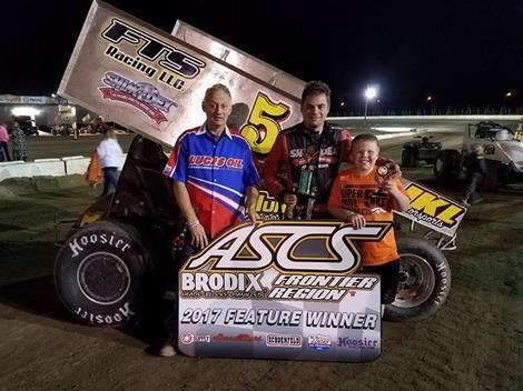 Eric Lutz Notches ASCS Frontier Regional Victory A