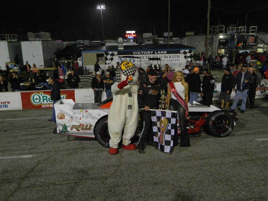 Grill wins Modified 75 at Snowball Derby