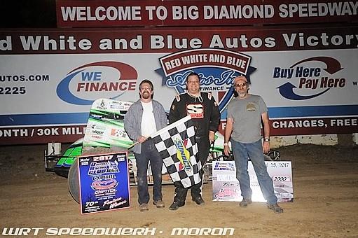 Bitner Wins First URC Wingless Race Since 1996