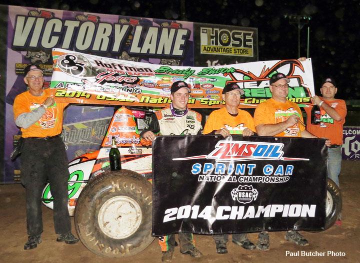 BACON TAKES NATIONAL SPRINT CAR TITLE
