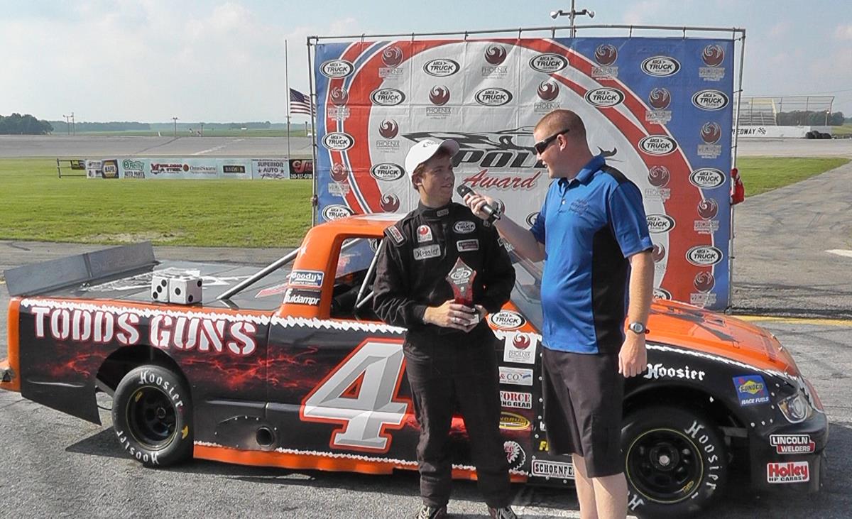 ARCA Truck Series: Jeff Myers Jr. Claims His First Rocco Kirsch Pole At Angola!