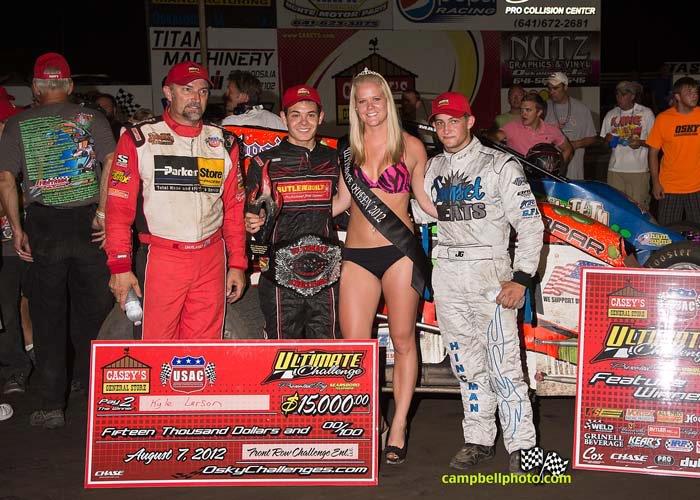 Kyle Larson Wins 2012 Ultimate Challenge