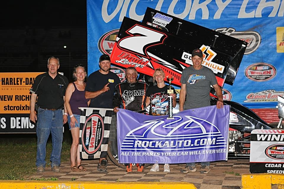 Harry Hanson Cruises to Victory on a Sweltering Saturday Night