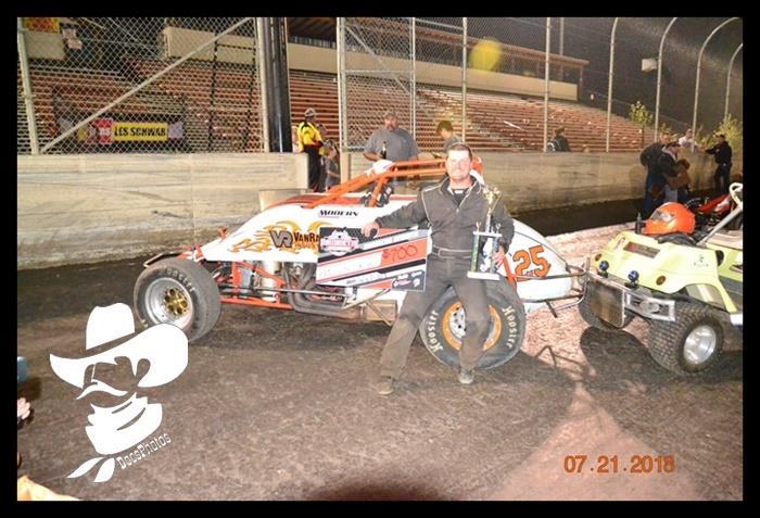 Pat Canfield Wins Willamette Thriller With Wingless Sprint Series