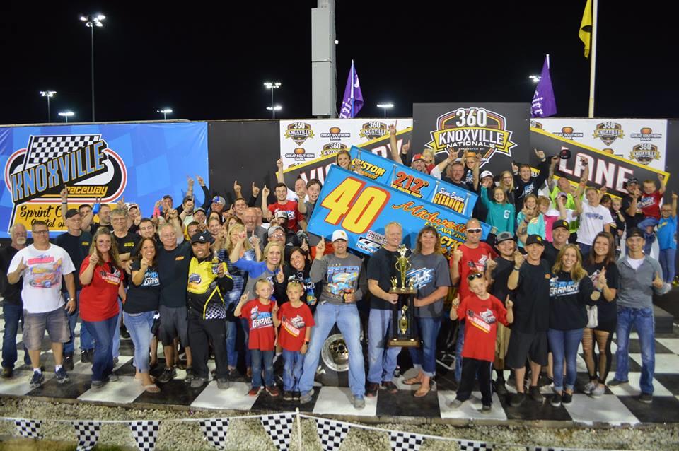 Garner Wins 360 Knoxville Nationals to Highlight Banner Weekend for DHR Suspension