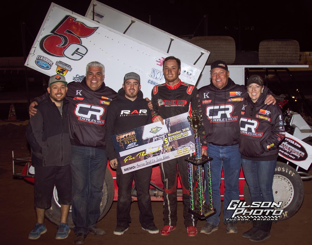 Colby Copeland Scores $5,000 In ASCS Southwest Copper Classic