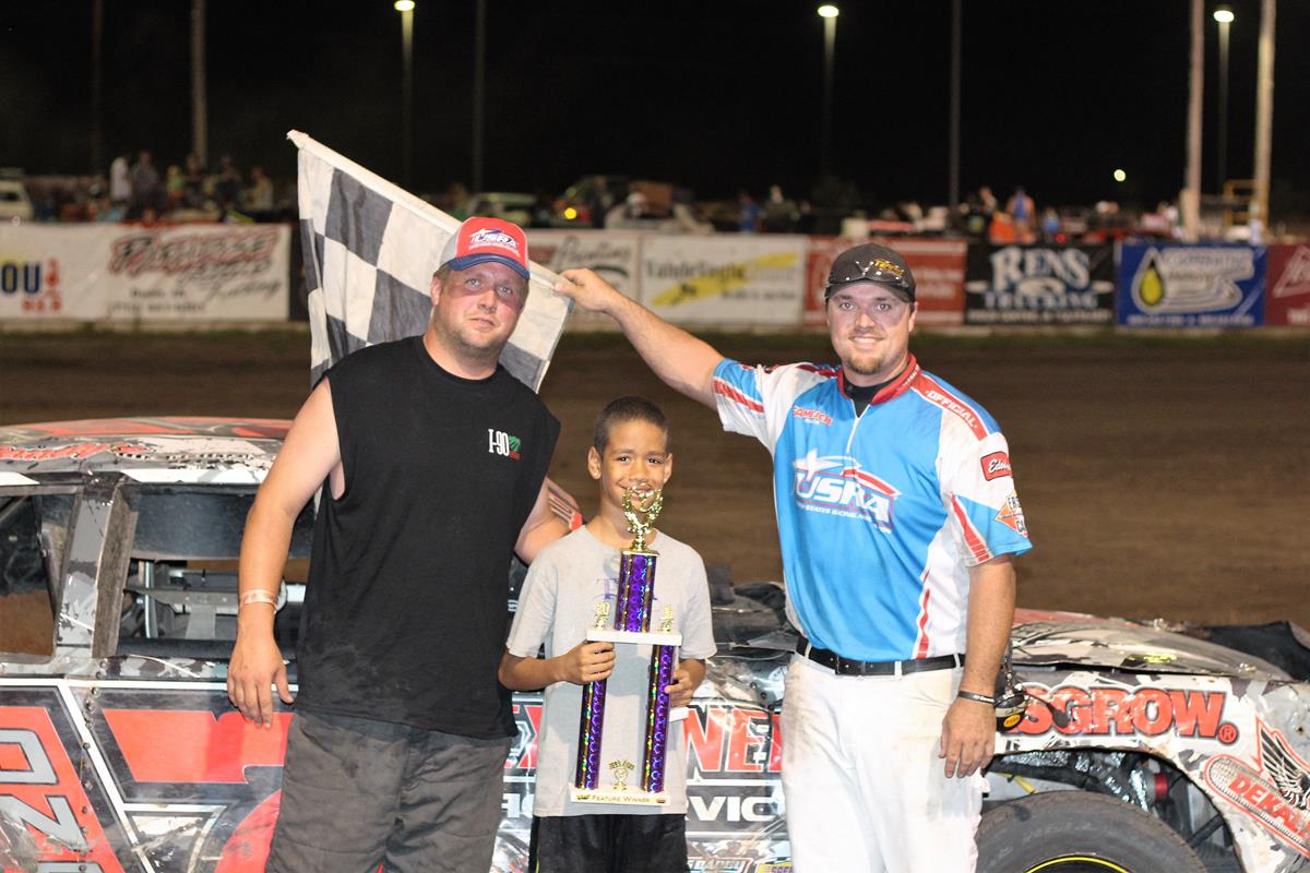 DeBoer, Lonneman, Overgaard, Anderson Victorious