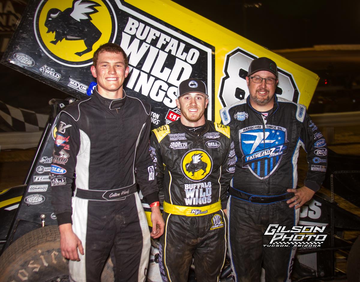 Kevin Thomas, Jr. Gets Wild With ASCS Southwest At Arizona Speedway