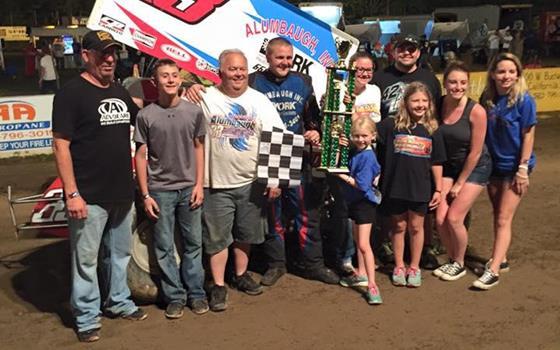 Alumbaugh wins ‘Tribute to Jesse’ at Double-X