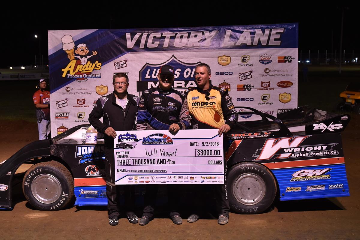 Vaught completes MLRA weekend sweep at Monett